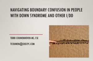 NAVIGATING BOUNDARY CONFUSION IN PEOPLE