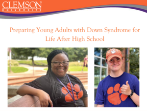 Preparing Young Adults with Down Syndrome  for life after highschool