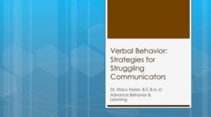 Verbal Behavior 2023